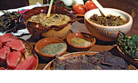 gastronomia carne seca Durango